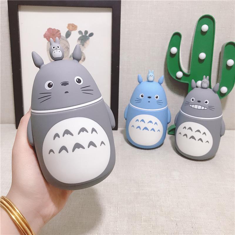 Bình Giữ Nhiệt Chân Không Thép Không Gỉ Totoro Chủ Đề Nước Người Phụ Nữ Cốc Giữ Nhiệt Màu Trẻ Em Quà Tặng