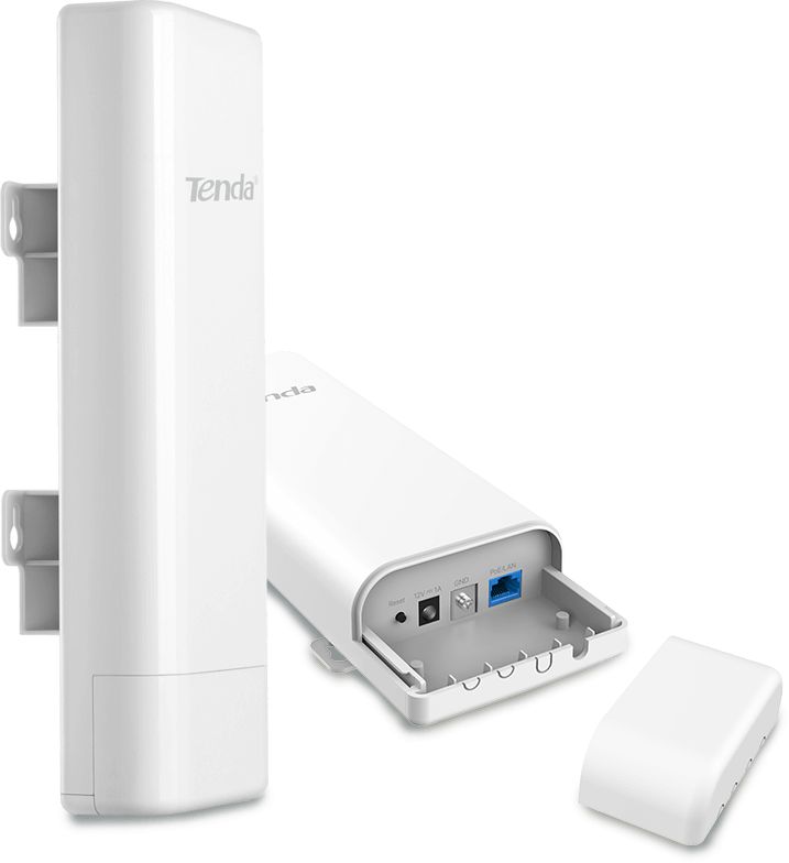 Thiết bị thu phát wifi ngoài trời tốc độ cao phạm vi 10km CPE O6 Tenda hàng chính hãng