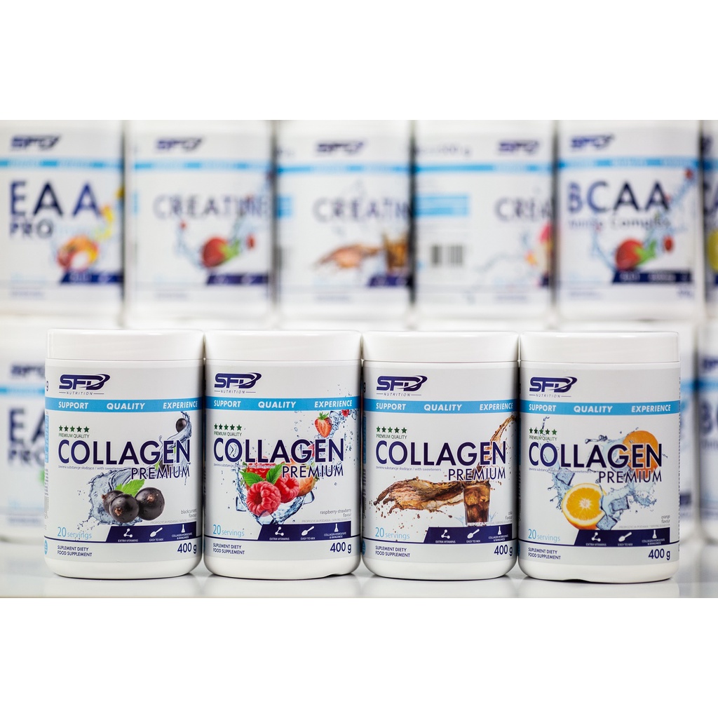 Bột SFD Collagen Premium (400g) Thực Phẩm Bổ Sung Collagen, Hỗ Trợ Xương Khớp, Da, Móng, Tóc Chắc Khỏe | Nhập Khẩu Ba Lan