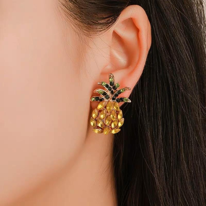 Khuyên tai đính đá nhiều mẫu xinh - Hoa tai nhiều mẫu dự tiệc - Arora Boutique