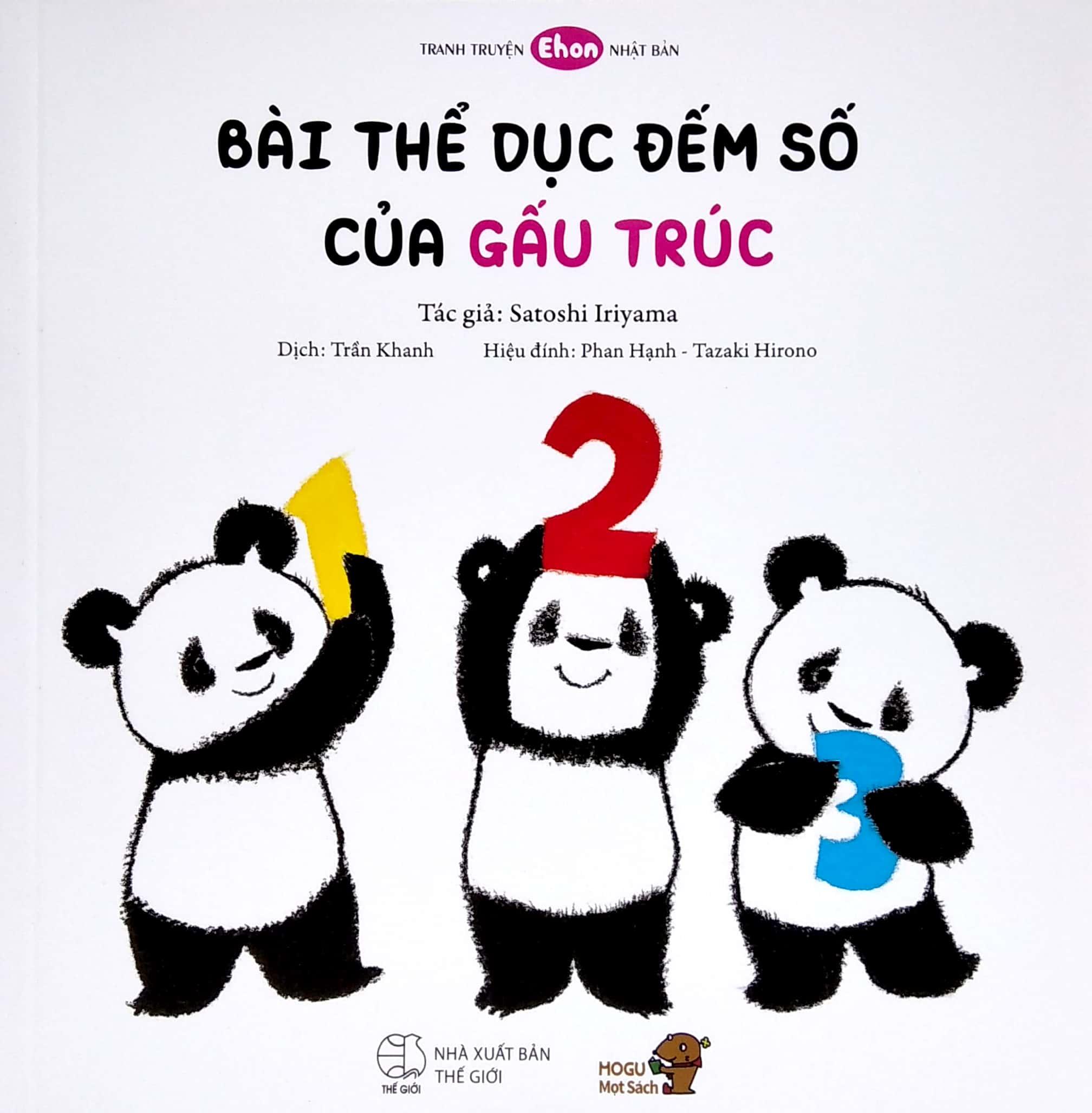 Ehon - Mọt Sách Mogu - Bài Thể Dục Đếm Số Của Gấu Trúc