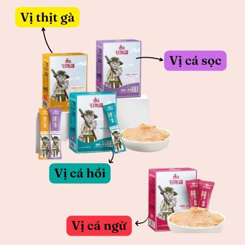 ( Siêu rẻ ) Súp thưởng dinh dưỡng cho mèo - Honey Pet