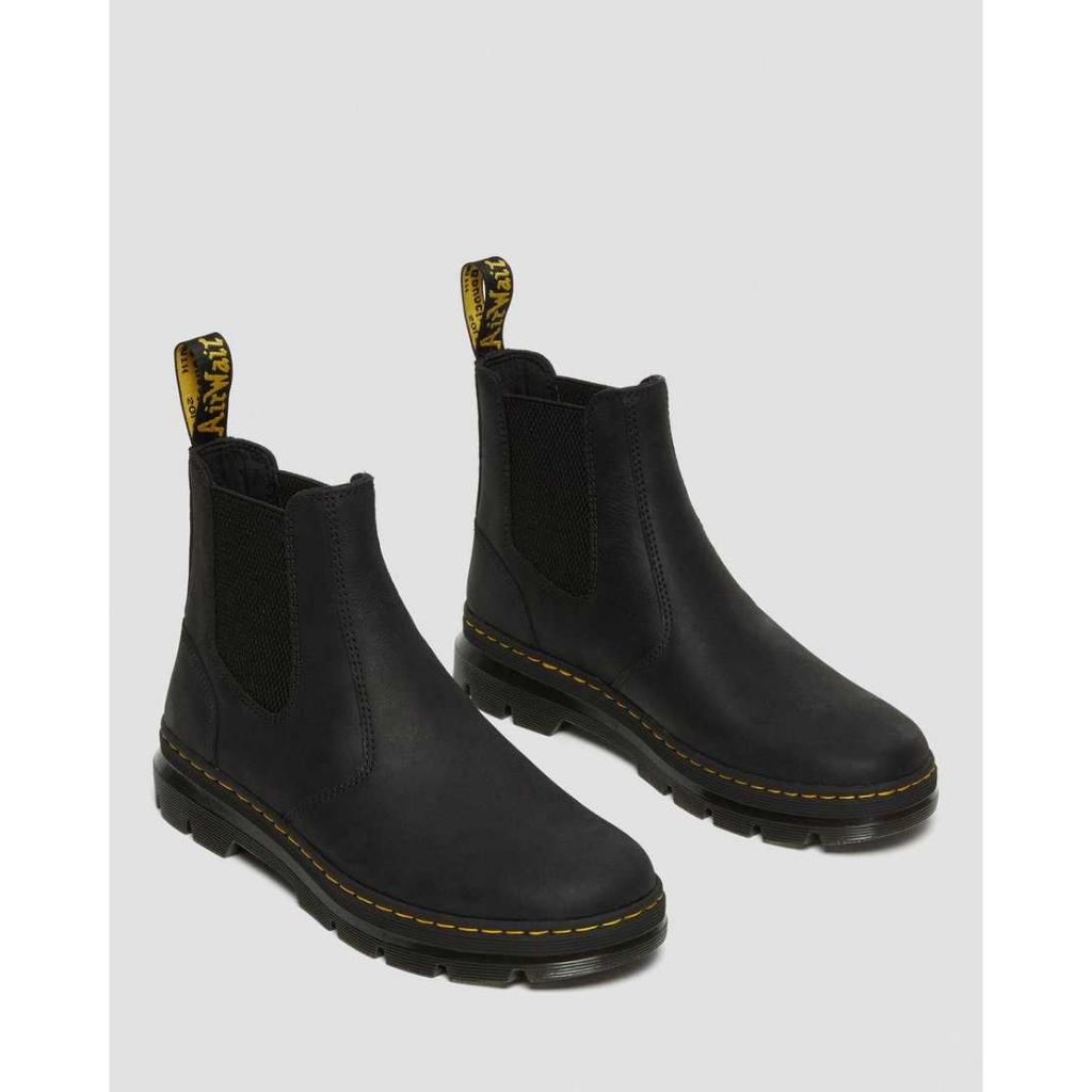 Giày Dr. Martens  Hoàng Phúc Embury Leather Casual Chelsea Boots Màu Đen Lịch Lãm Phong Cách