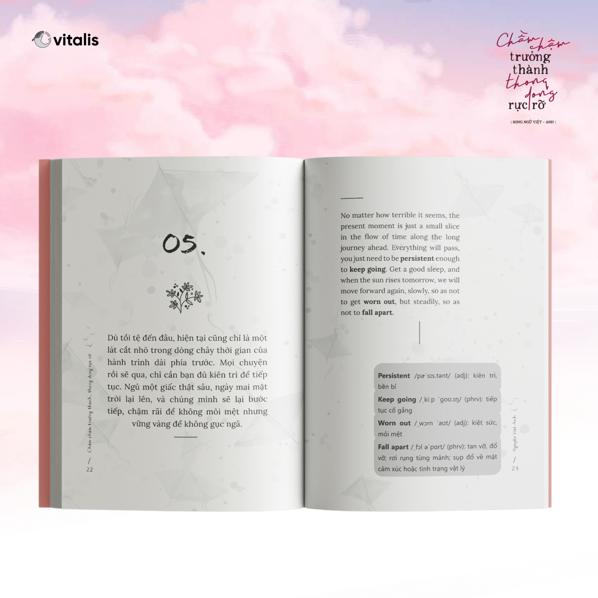 Sách Chầm Chậm Trưởng Thành Thong Dong Rực Rỡ