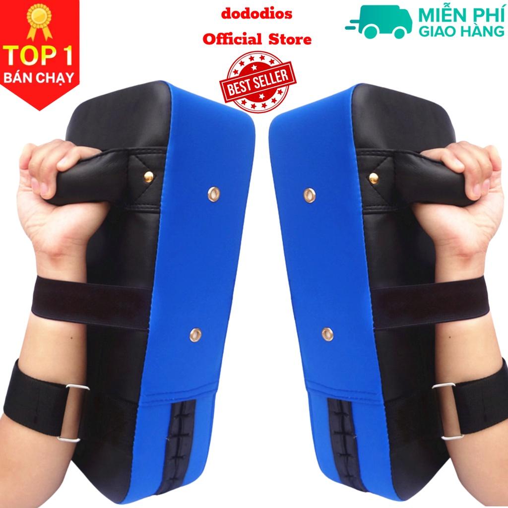 Đích Đấm Đá Tập Võ Chuyên Dụng Chất Lượng Cao Đeo Tay Làm Mục Tiêu Tập Boxing Muay Thai – 2 chiếc HCN Xanh