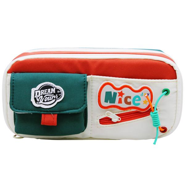 Bóp Viết Vải Nice - Shunde 9119 - Màu Xanh Lá