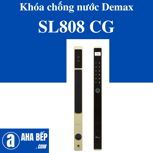 Khóa cửa chống nước Demax SL808 CG. Hàng Chính Hãng