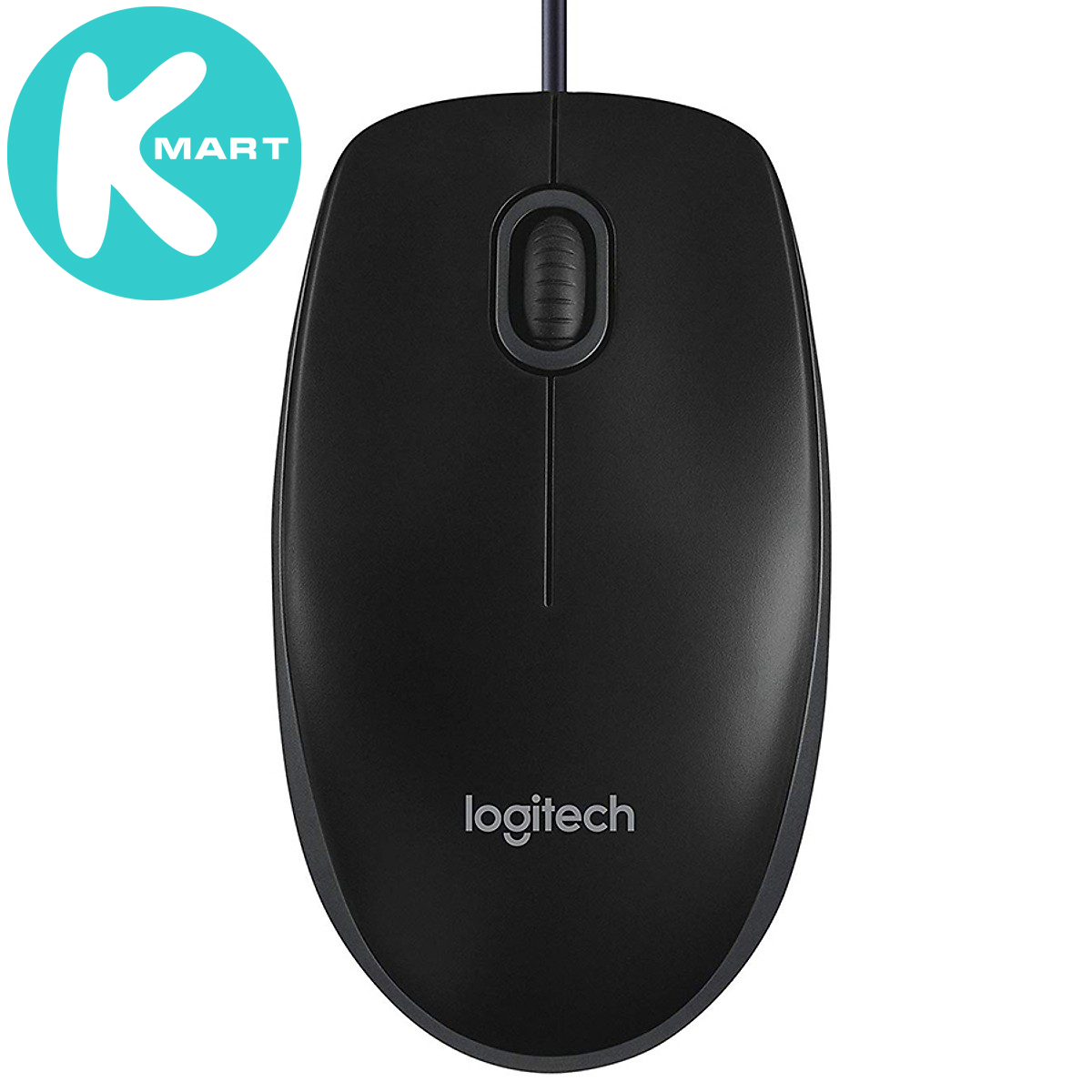 Chuột máy tính Logitech B100 (Đen) - Hàng Chính Hãng