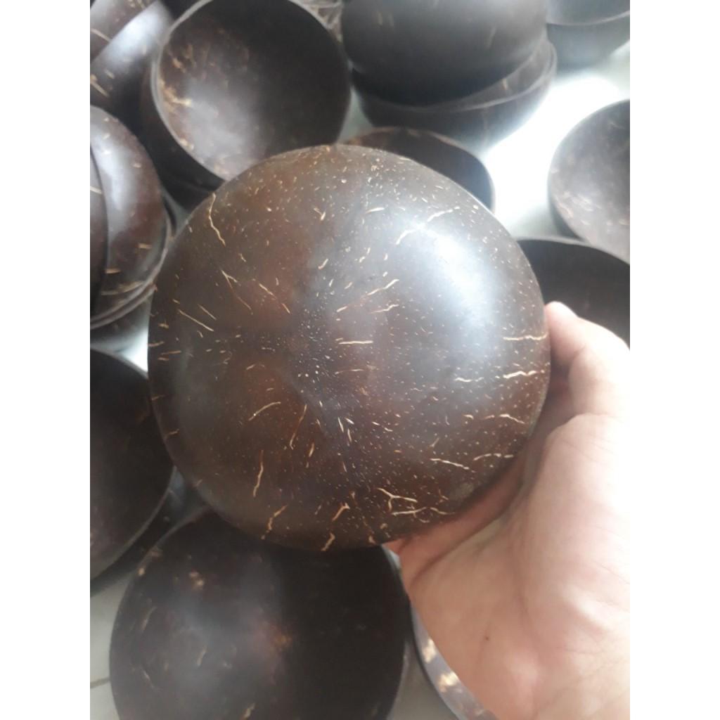 Bộ 100 chén bát gáo dừa muỗng thìa gỗ dừa