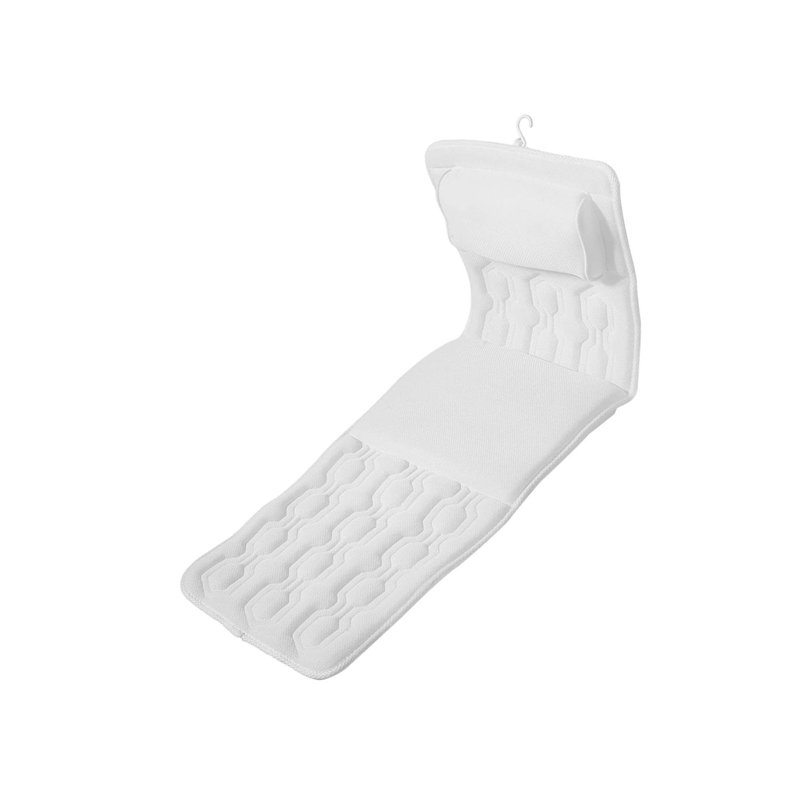 Full Body Bath Pillow Head Rest Back Support for Bathtub Home Bathing