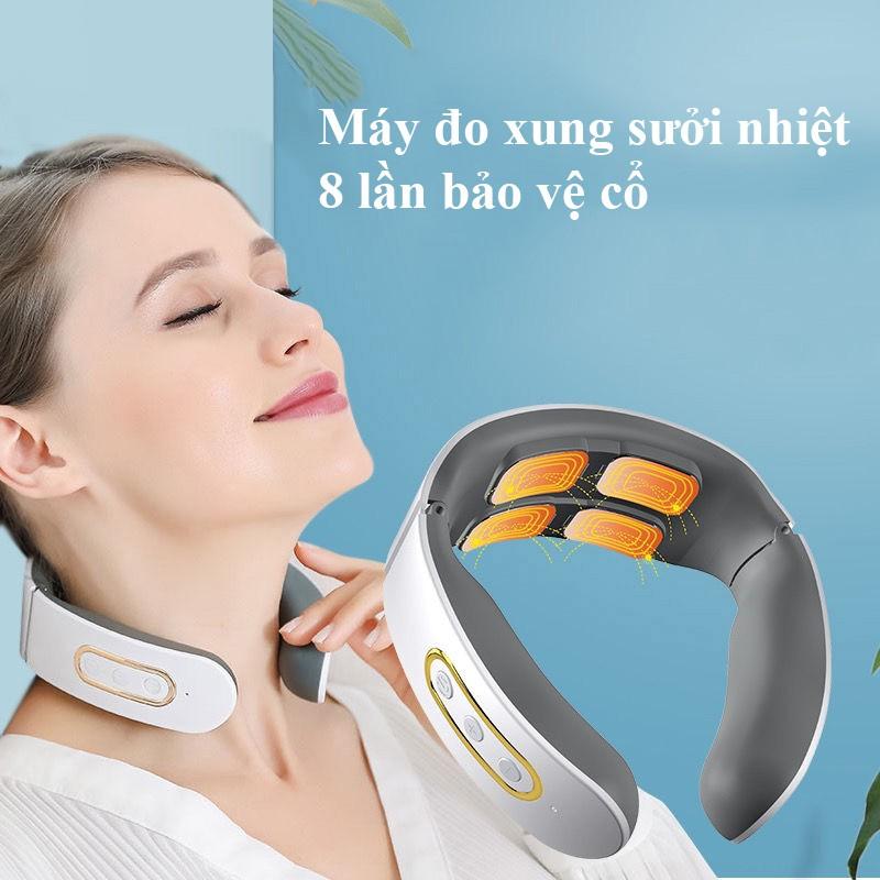 Hình ảnh Máy mát xa cổ vai gáy trị liệu cao cấp - Máy matxa cổ