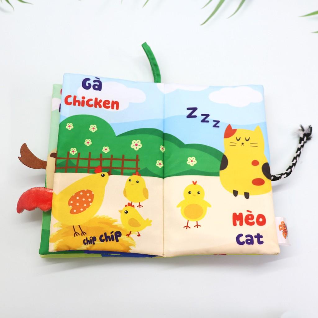 Sách vải tương tác đoán đuôi
