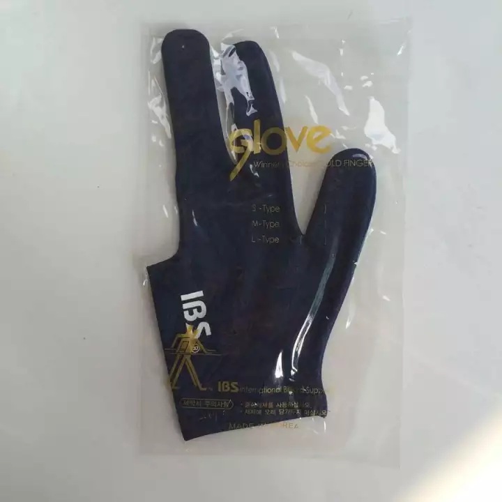 GĂNG TAY IBS 3 NGÓN CÂU LẠC BỘ, GĂNG TAY BILLIARD IBS HANANA