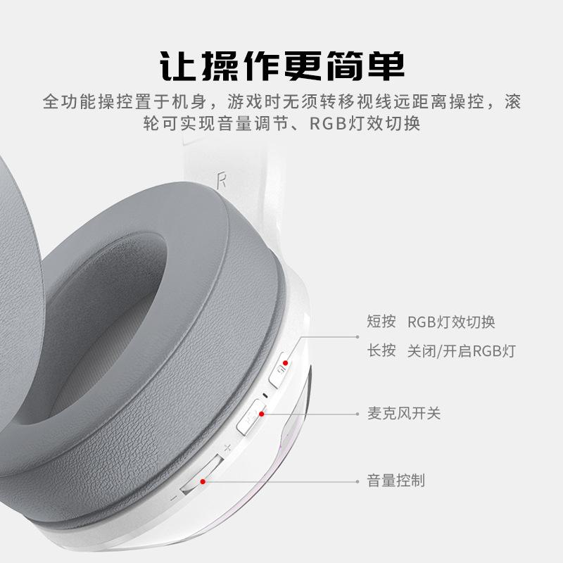 Giao hàng nhanh 4 phiên bản màu ảo máy tính có dây mic tai nghe gà ăn gà đặc biệt game thể thao điện tử trọng lượng thấp