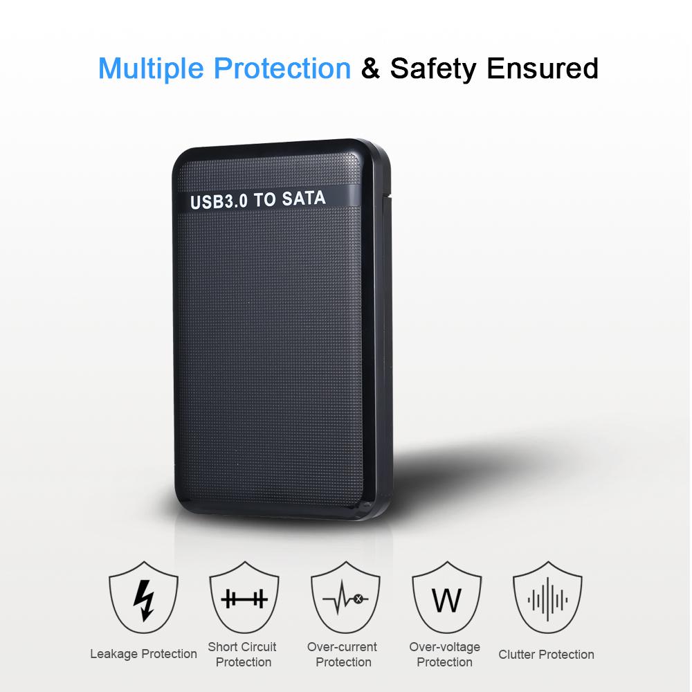 Hộp đựng HDD 2,5 inch Bộ chuyển đổi USB3.0 sang SATA