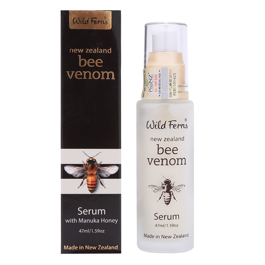 Tinh Chất Dưỡng Da Chống Lão Hoá Chiết Xuất Nọc Ong - Bee Venom Serum Wild Ferns (50ml)