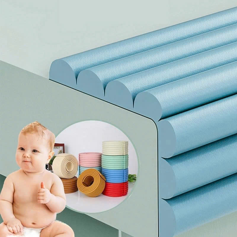 Cuộn xốp bọc cạnh bàn bịt góc chữ W bảo vệ chống sốc chống va chạm êm dày DÀI 2 MÉT Bọc Cạnh Bàn Ghế Giường Tủ Bảo Vệ Trẻ Em Dây Bọt Biển Tránh Va Đập Góc Cạnh Sắt Kèm Băng Dán - Hàng Loại 1- Chính Hãng KHÓA BẢO VỆ CÁC LOẠI
