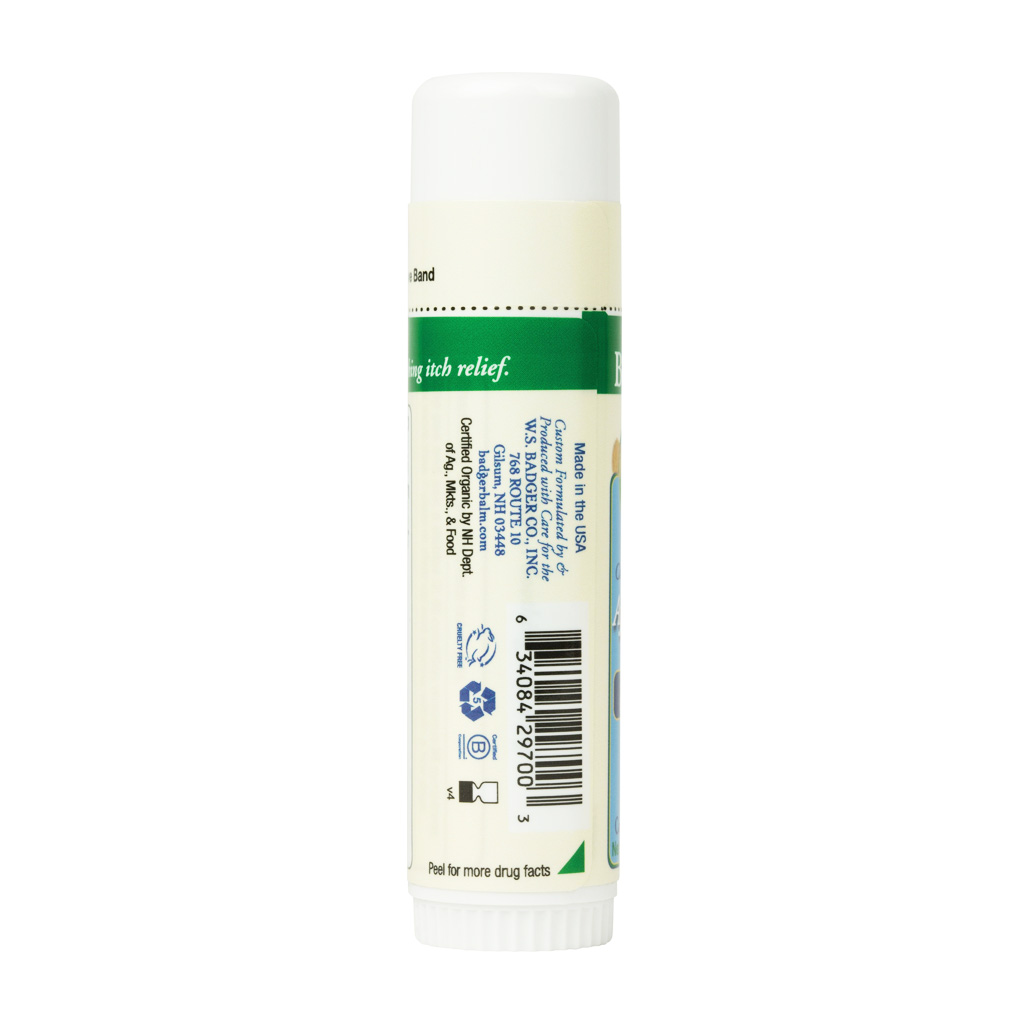 Sáp Hữu Cơ Giảm Ngứa Do Muỗi Đốt Và Côn Trùng Cắn Badger After Bug Balm - Giúp Dịu Vết Ngứa, Lành Da - Chứng nhận USDA organic - 17g