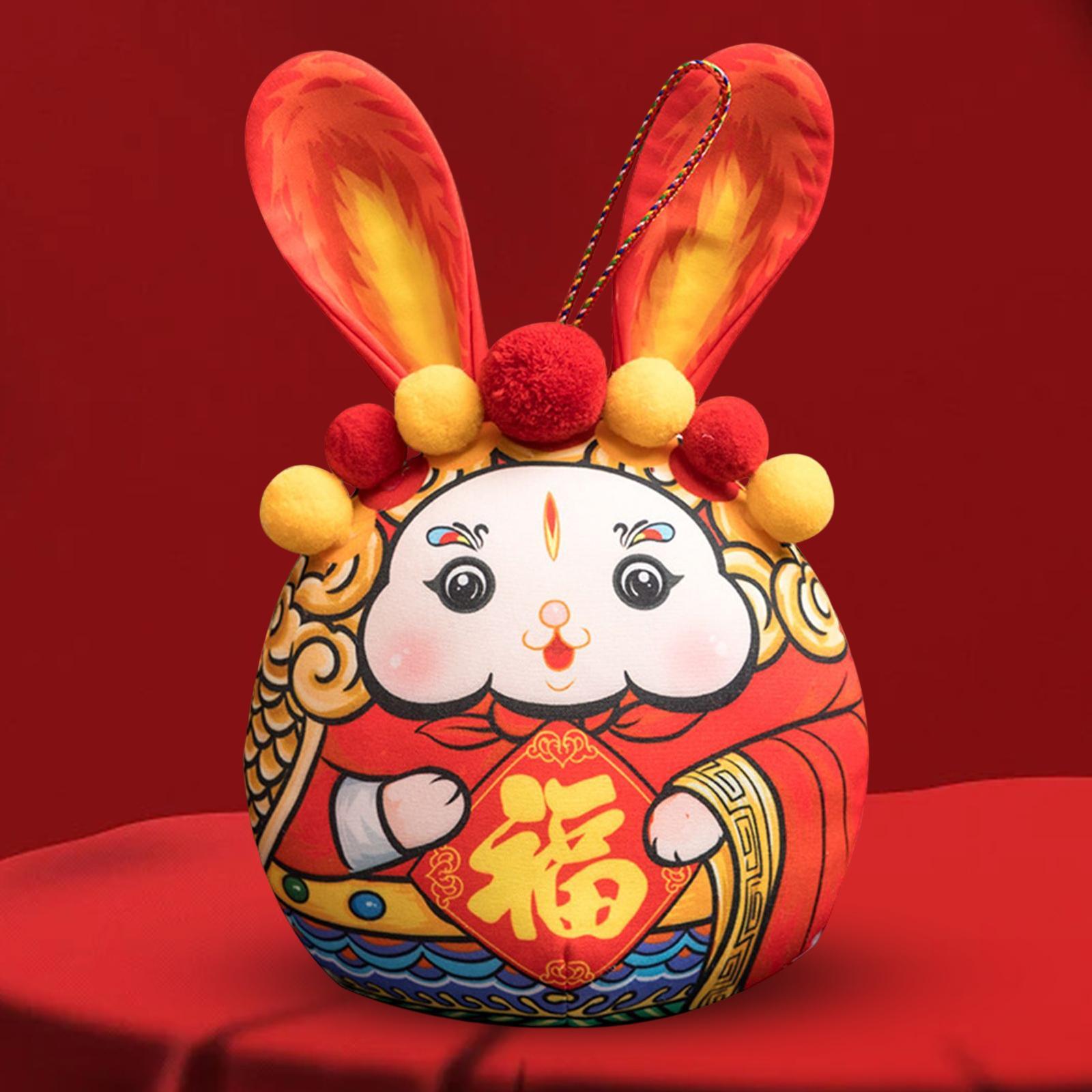 Cute Rabbit Stuffed Toys Animal Simulation Doll for Girlfriend Kids Gifts