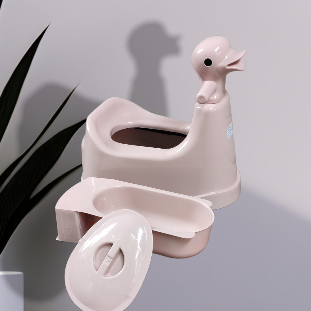 Bô vệ sinh con vịt đáng yêu cho bé- màu mới hàn quốc