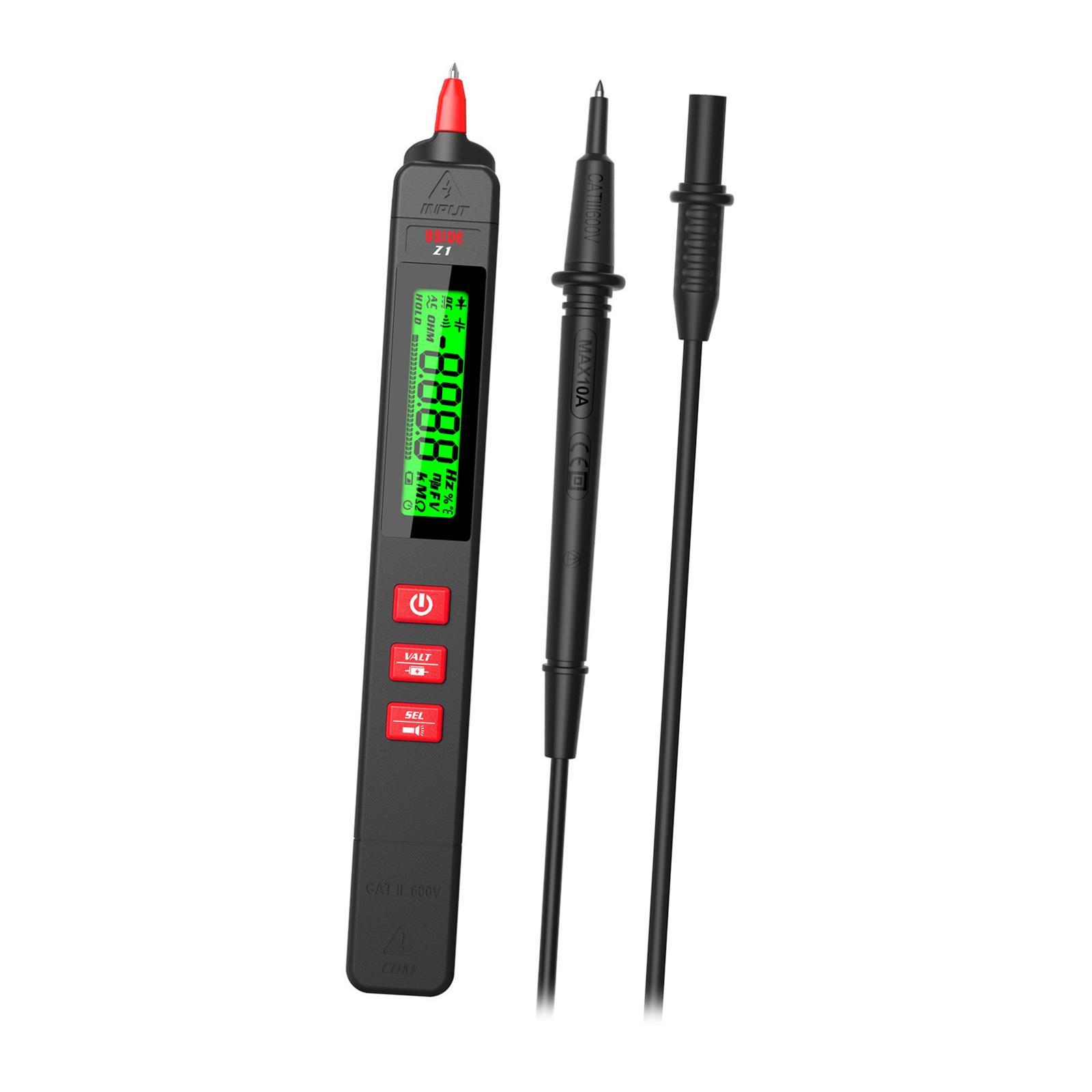 Digital Multimeter Smart Electrical Tester Handheld Auto Ranging Voltage Testers Multi Testers for Car Repair Electricians Mechanical Repair