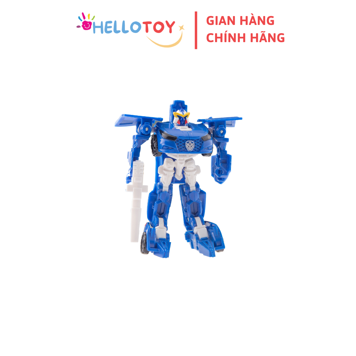 Đồ Chơi Mô Hình Lắp Ráp Xe Hơi Biến Hình HELLO CARBOT Mini Hawk