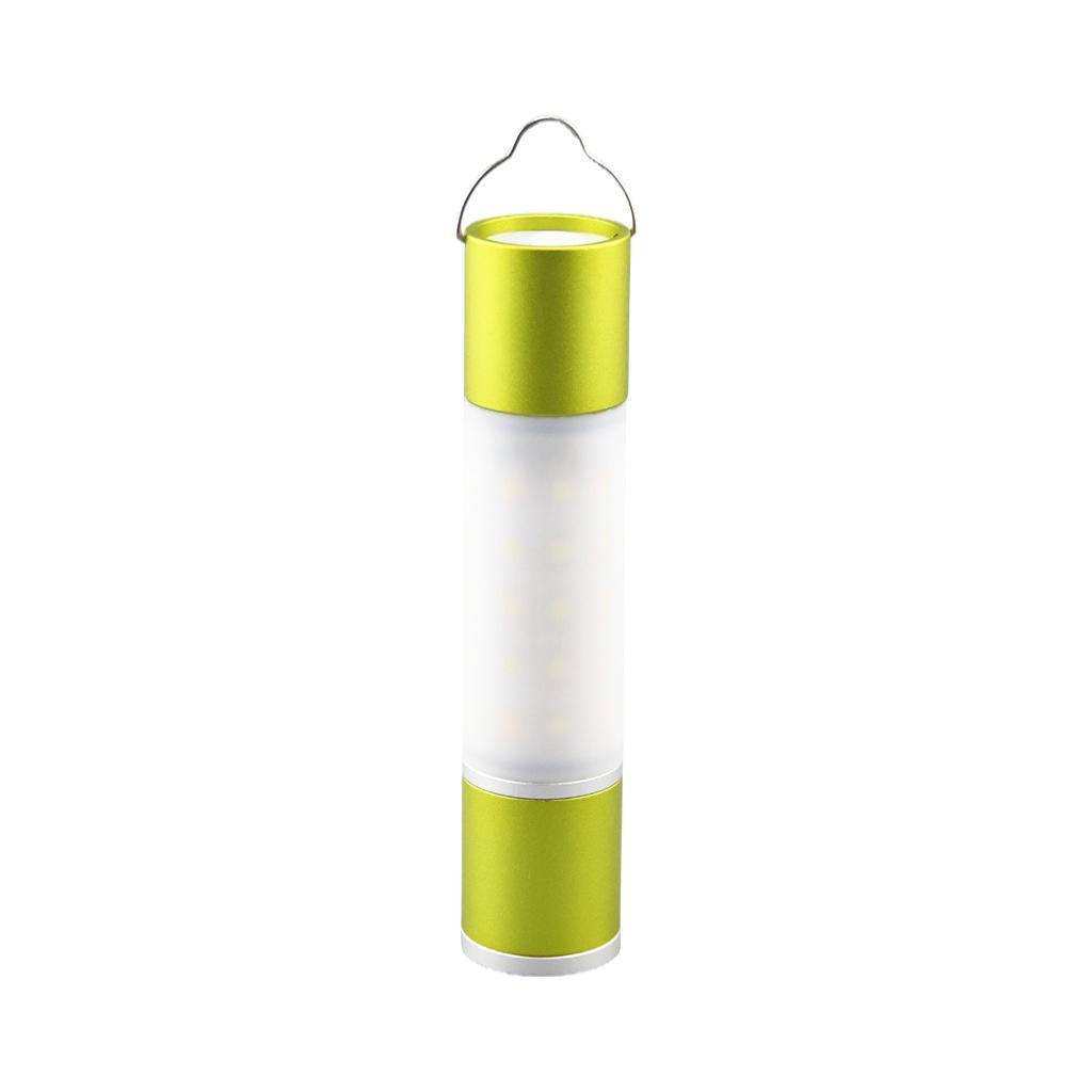 LED Camping Flashlight Rechargeable Picnic Light Hiking Green