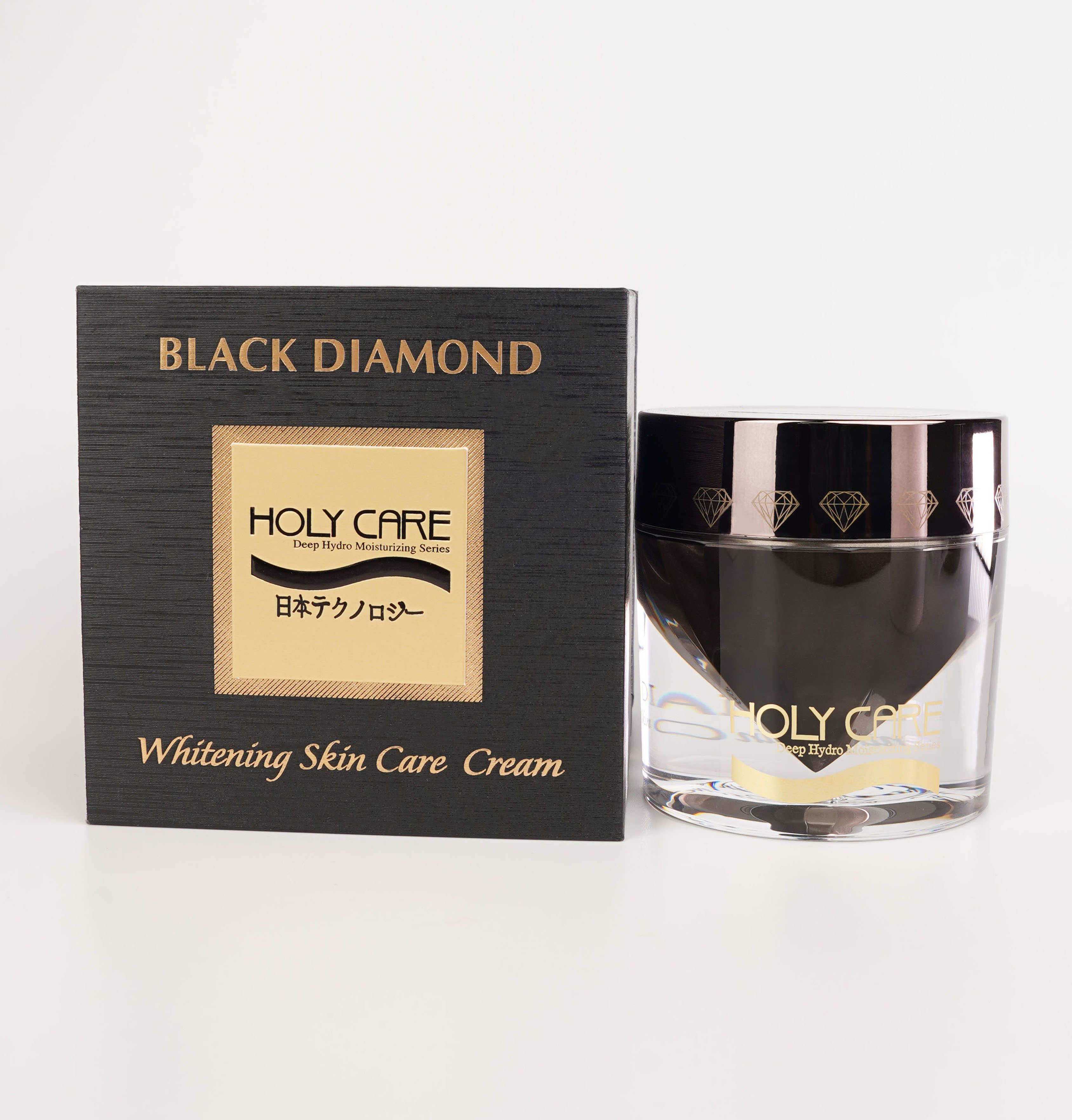 [Tặng kèm 1 tuýp tẩy tế bào chết 50ml]KEM DƯỠNG TRẮNG DA CAO CẤP HOLYCARE BLACK DIAMOND