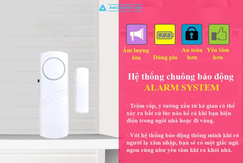 Chuông báo động chống trộm