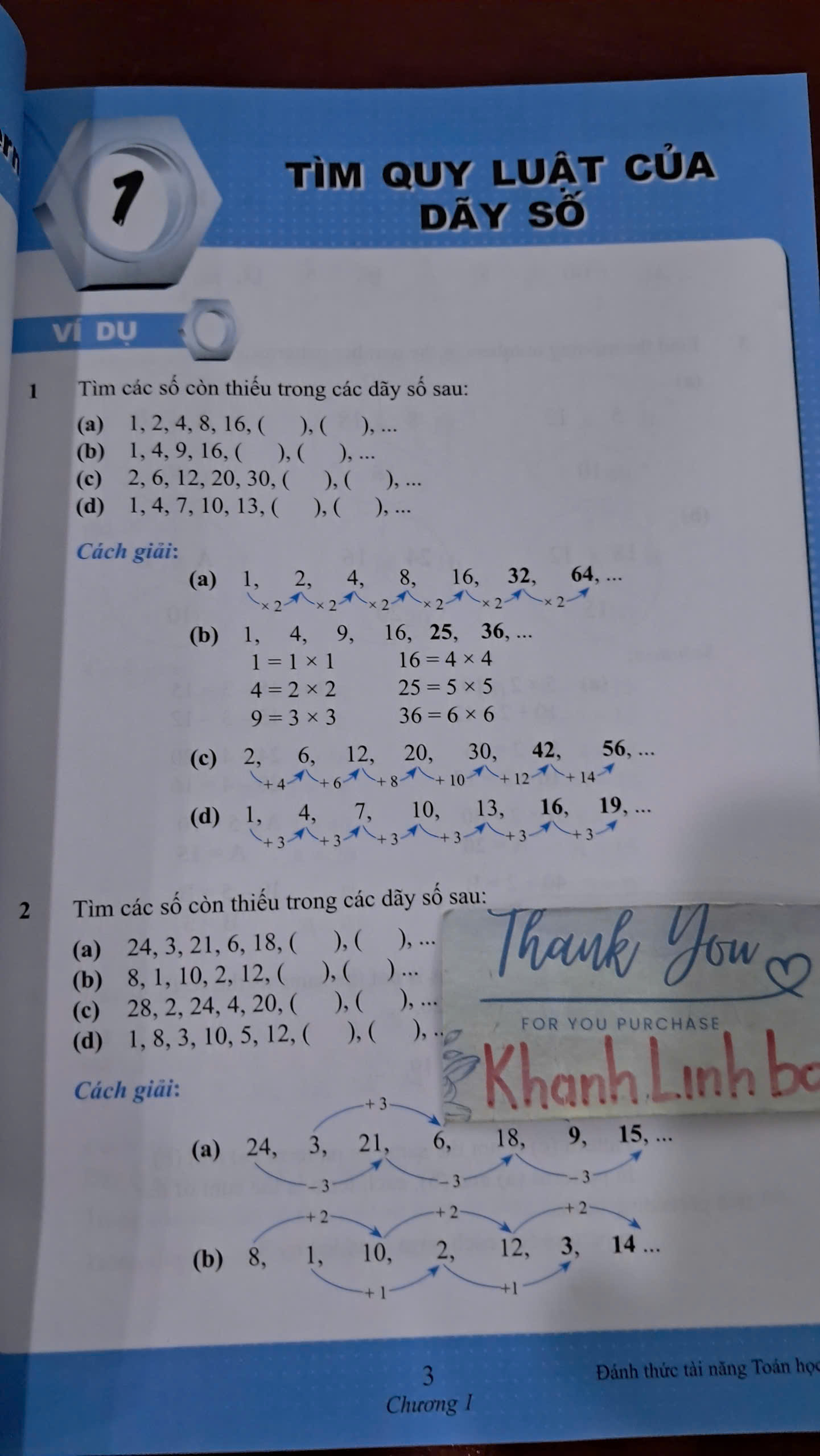 Sách - Đánh Thức Tài Năng Toán Học 1 ( 7-8 tuổi)