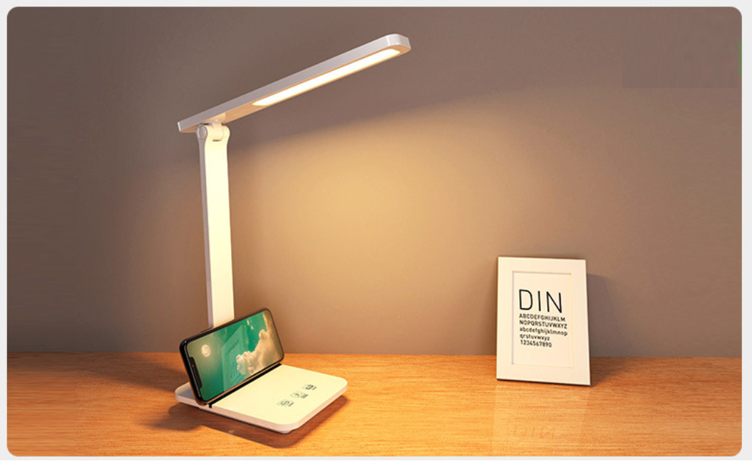 Đèn Bàn Học LED USB Di Động Cao Cấp Có Thể Gập Hai Chỗ – 03 Chế Độ Ánh Sáng Vàng Bảo Vệ Mắt Chống Cận - Hàng Chính Hãng  miDoctor