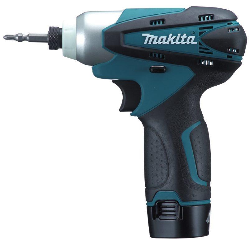 MÁY VẶN VÍT DÙNG PIN  10.8V 90N.M MAKITA TD090DWE (01 SẠC – 02 PIN 1.3AH) - HÀNG CHÍNH HÃNG