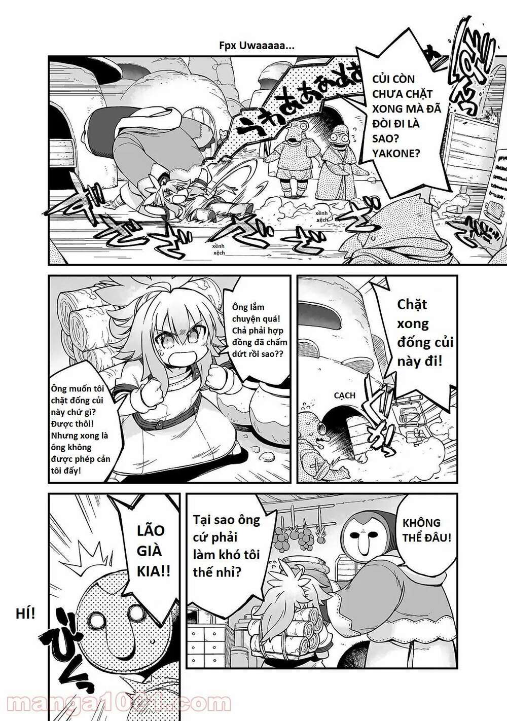 ngay cả khi hậu tận thế, thật hạnh phúc vẫn còn được sống... chapter 18.1 4