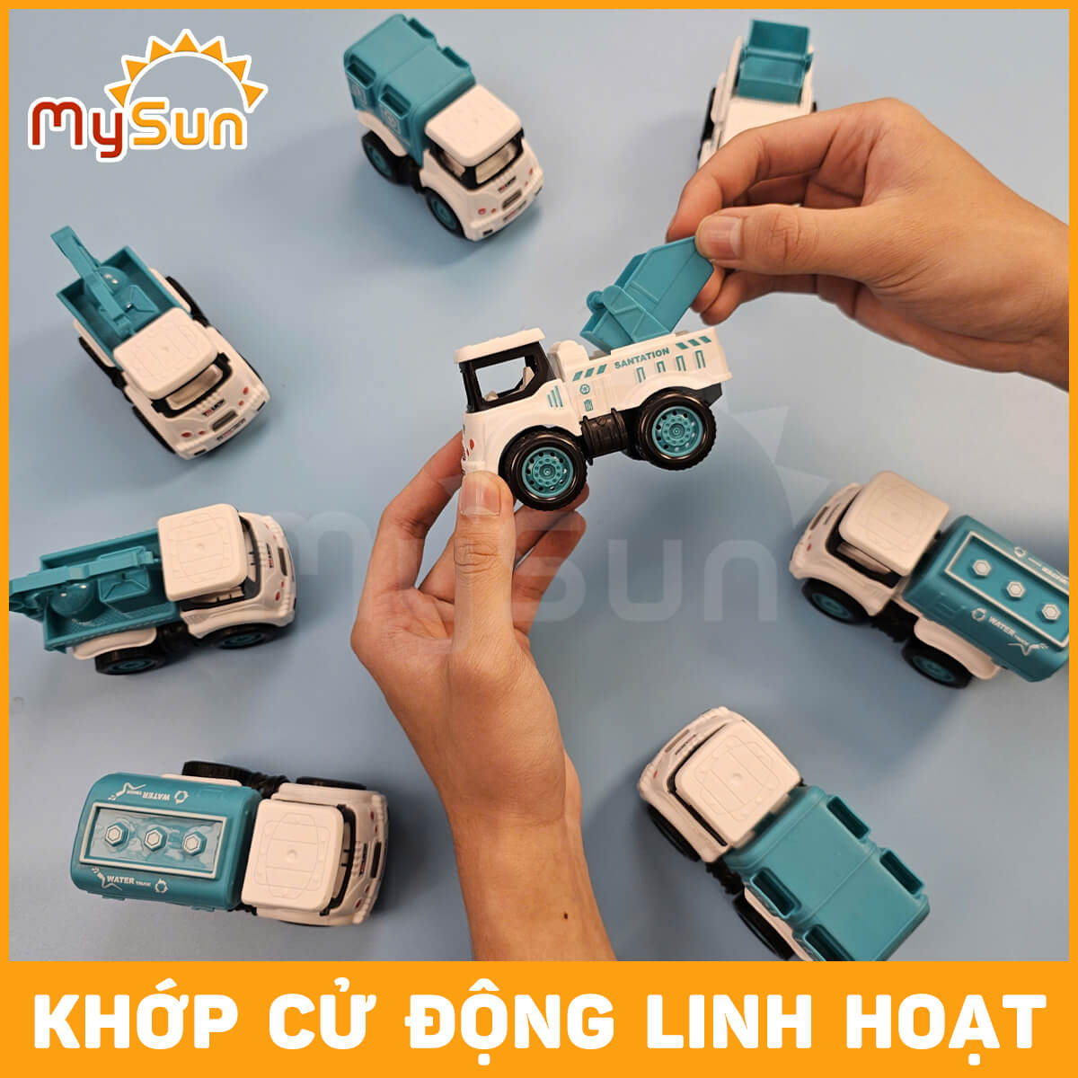 Mô hình xe cứu hỏa đồ chơi bộ xe ô tô cứu hỏa xe phun nước xe thang xe bồn chở nước chữa cháy đồ chơi cho bé