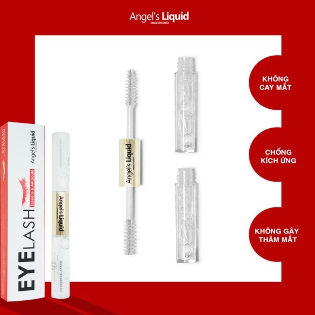 Mascara Angel Liquid - Tinh Chất Dưỡng Mi Dày Và Dài 2 Bước Eyelash Essence 5ml &amp; Ampoule 5ml