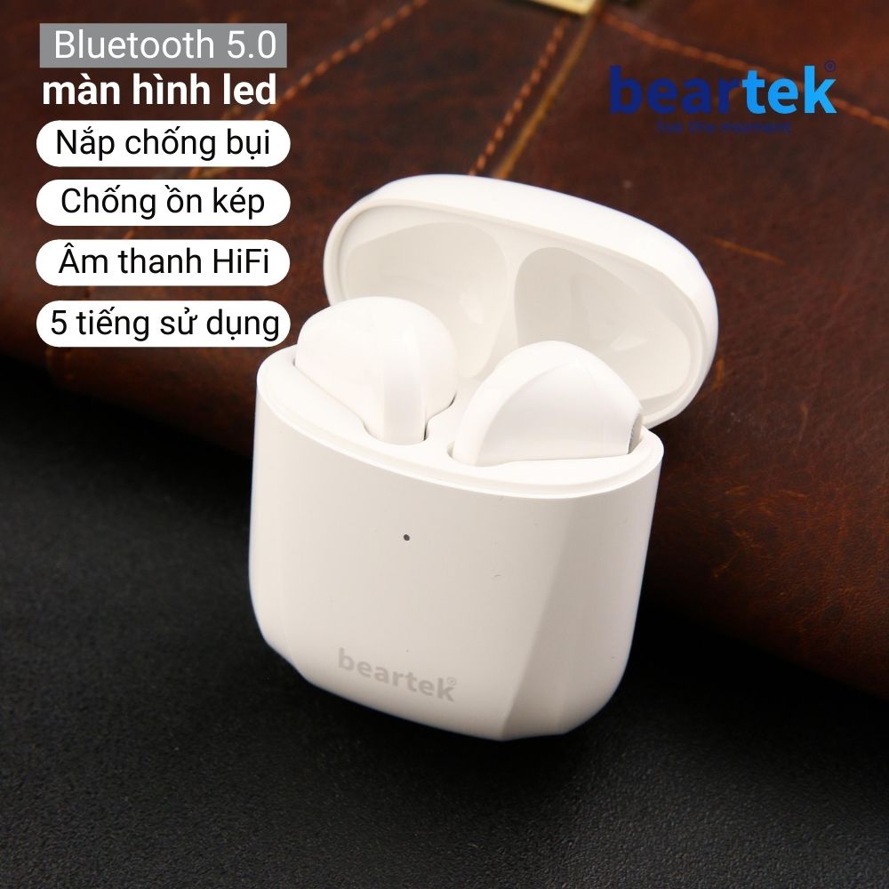 Tai Nghe Bluetooth Không Dây Chạm Cảm Ứng, Định Vị Đổi Tên - Hàng Chính Hãng