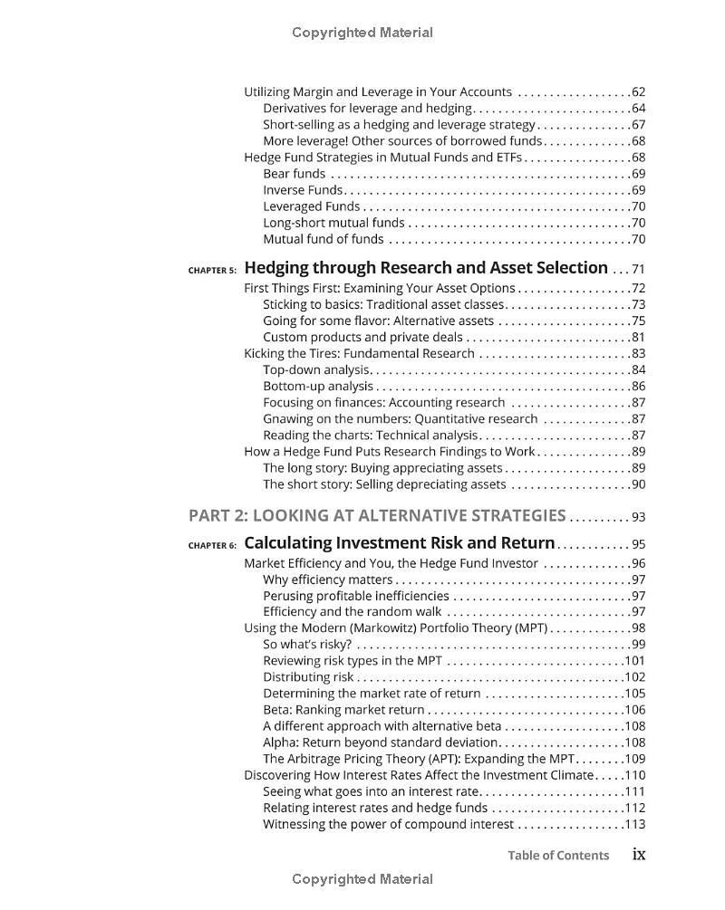 Sách ngoại văn: Hedge Funds For Dummies 2nd Edition