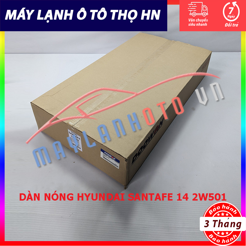 Dàn nóng Hyundai Santafe 2014 Hàng xịn Hàn Quốc