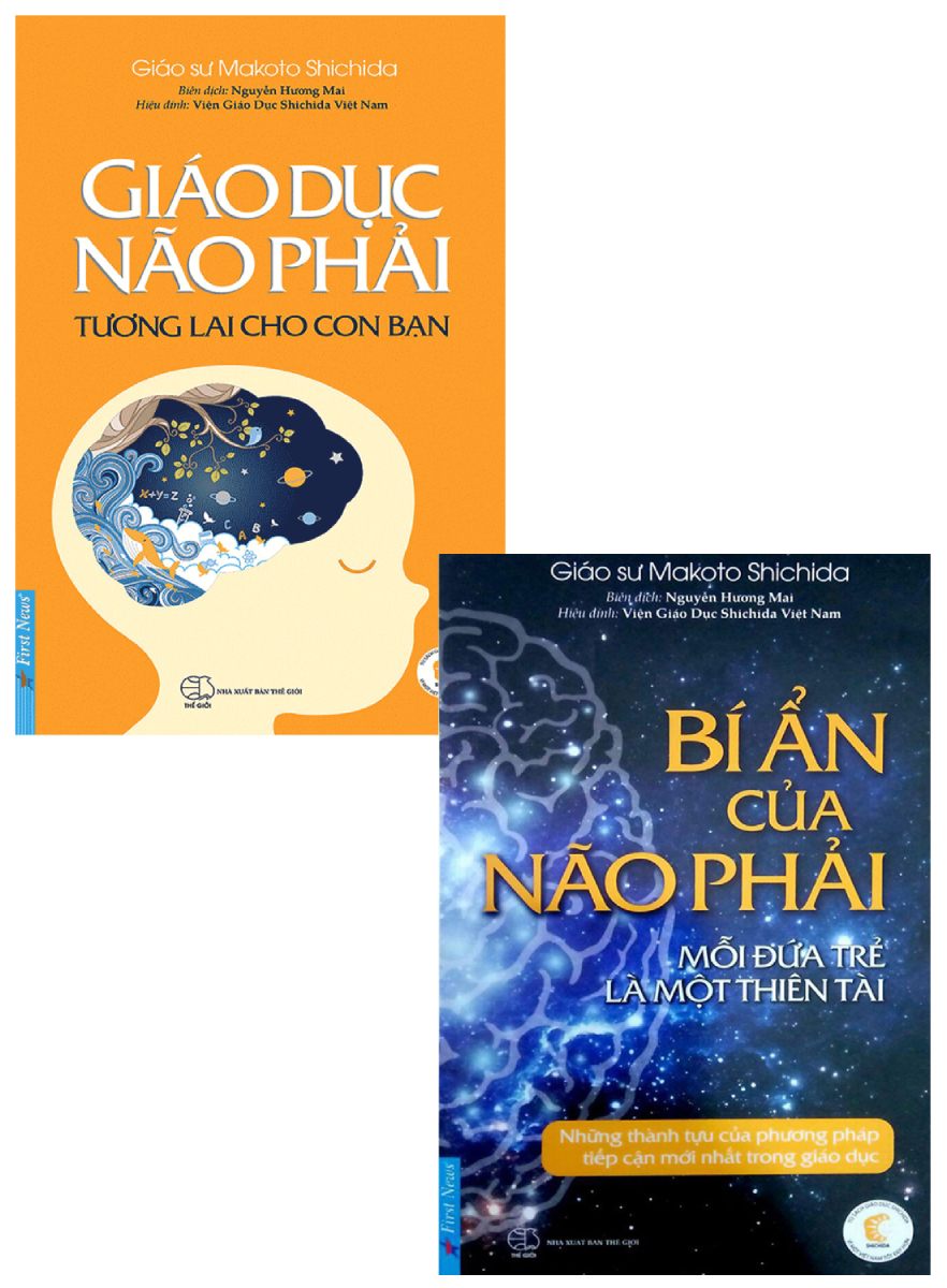 Combo Bí Ẩn Của Não Phải + Giáo Dục Não Phải - Tương Lai Cho Con Bạn (Bộ 2 Cuốn) _FN