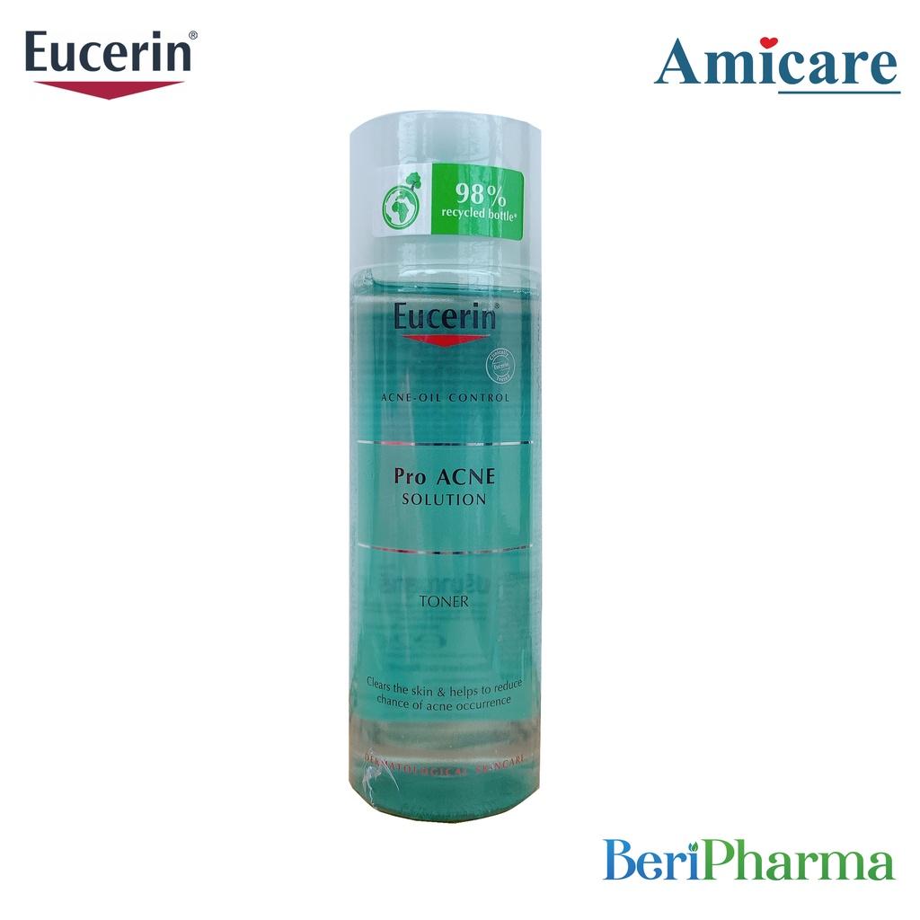 Eucerin Nước Hoa Hồng Dành Cho Da Mụn Proacne Toner 200ml