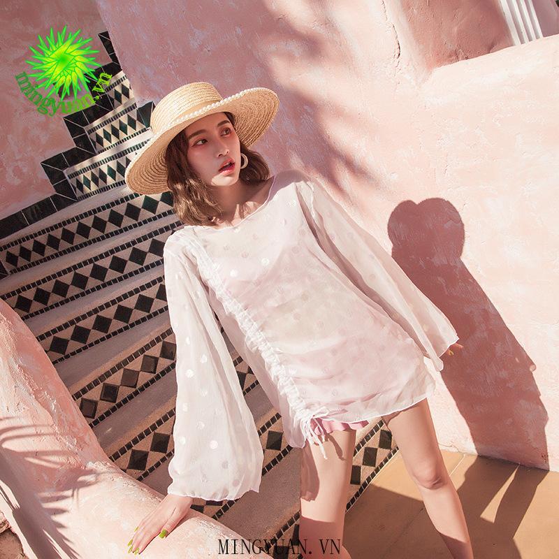 Set Đồ Bơi Ba Mảnh Quyến Rũ Thời Trang Dành Cho Nữ