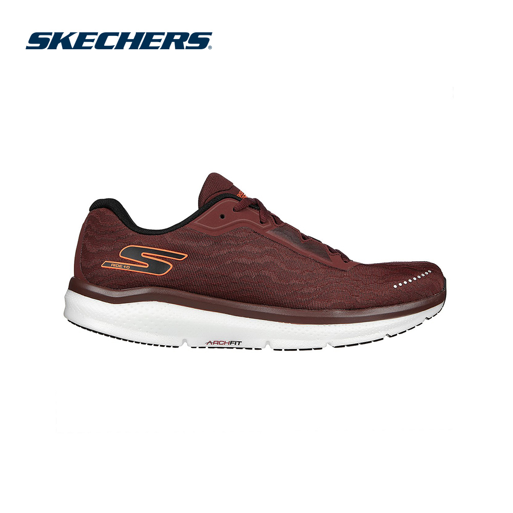 Skechers Nam Giày Thể Thao Tech Running GORun Ride 10 - 246045-BURG