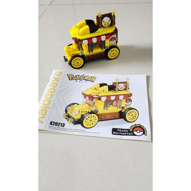 Đồ chơi lắp ráp Pokemon, Keeppley Pokemon, K20213 – Xe Pikachu