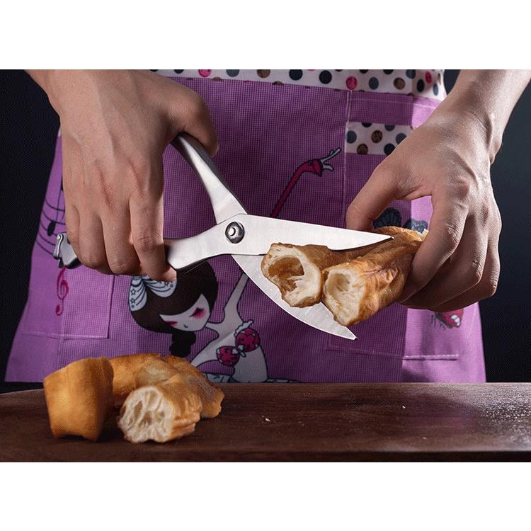 KÉO CHUYÊN CẮT THỊT GÀ , VỊT , XƯƠNG BẰNG THÉP ĐÚC NGUYÊN KHỐI SIÊU SẮC BÉN CÓ MÓC GÀI KHÓA TIỆN LỢI