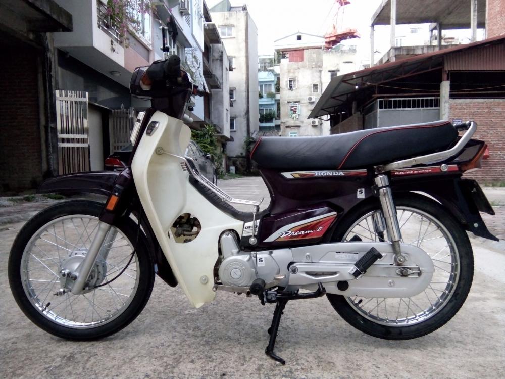 Dàn áo dành cho xeHonda Dream 2 màu nho tím -vỏ nhựa xe dream ll-nhựa nguyên sinh ABS loại 1
