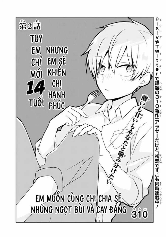 tuy em chỉ mới 14 tuổi nhưng em sẽ khiến chị hạnh phúc chapter 2 1