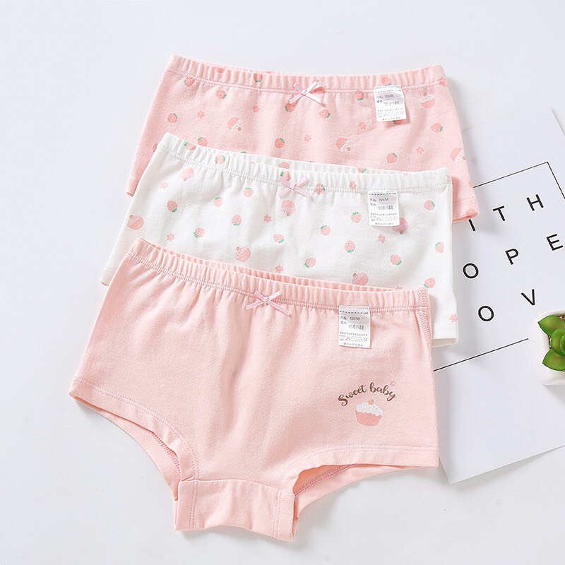 Quần chip đùi bé gái nhỏ và bé gái lớn Mam Dad Kids
