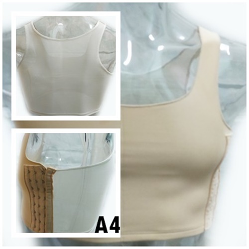 Áo nịt không gen móc gài hông trái Tomboy Transguy