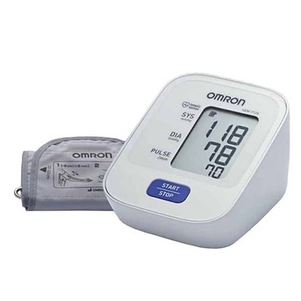 Máy đo huyết áp Omron Hem 7120 + Máy đo đường huyết Safe Accu