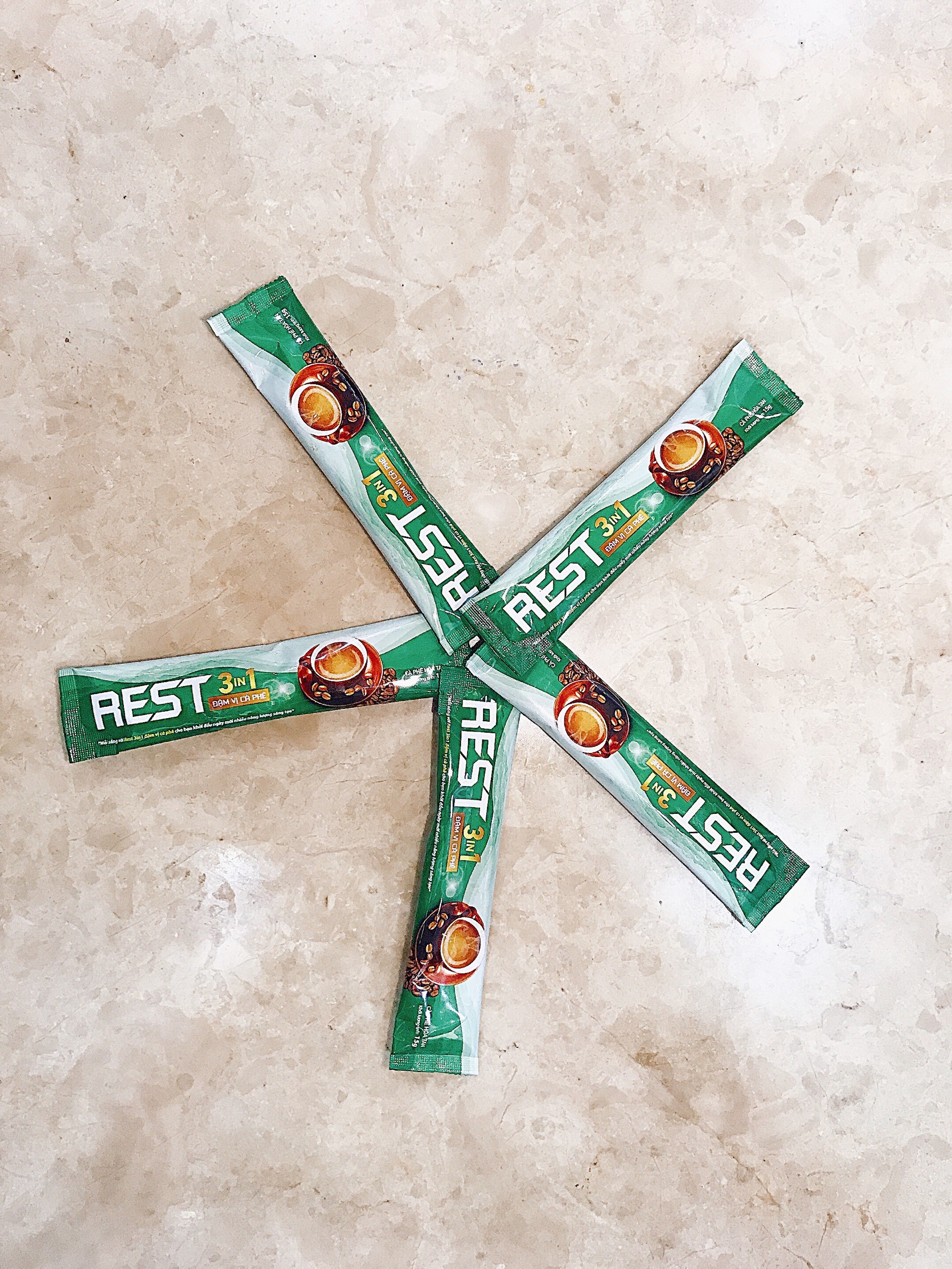 Đậm Vị Cà Phê Sữa REST 3iN1 EVEREST COFFEES. Tiêu Chuẩn FDA Hoa Kỳ. Xuất Khẩu Quốc Tế